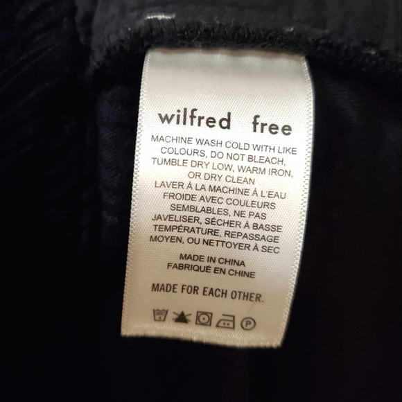 Wilfred Free - Aritzia Karmen Corduroy Button Front Mini Skirt - Size 2 - Picture 8 of 9